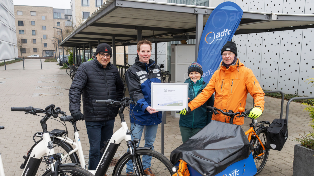 Fahrradfreundlicher Arbeitgeber