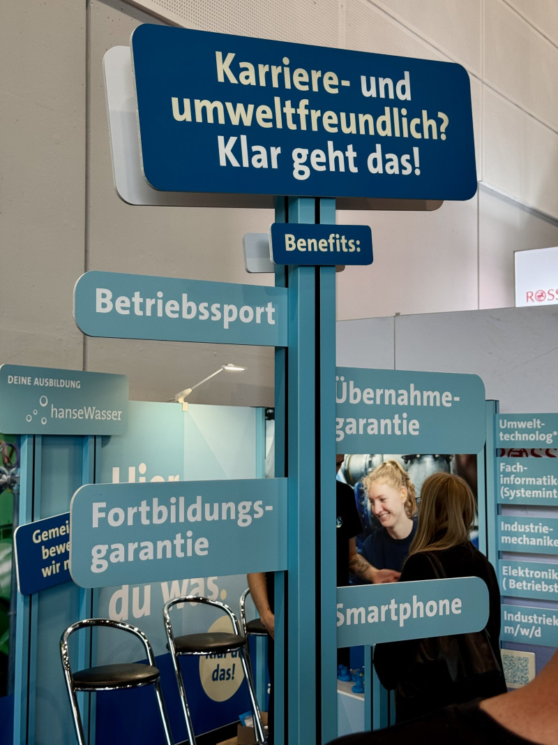 Abbildung des hanseWasser-Messestandes