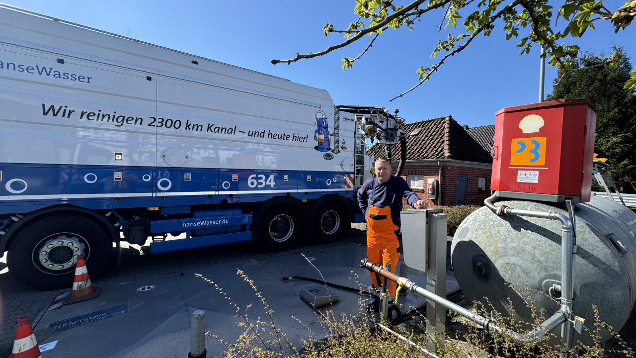 hanseWasser-Flotte mit Biodiesel unterwegs