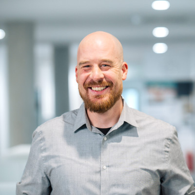 Portraitaufnahme von Job-Jan Meyer